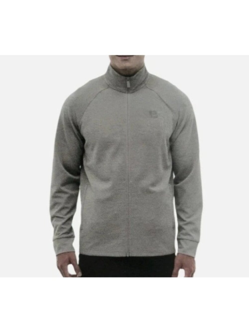 NWOT Bench Urbanwear Men's L Gray Full-Zip Jacket